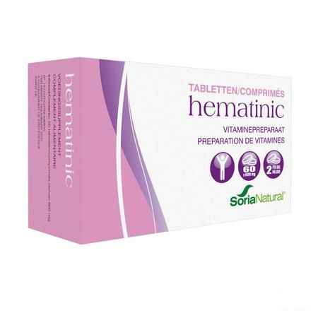 Soria Hematinic 60 Tabletten  -  Soria Bel