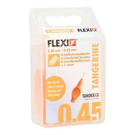Flexi Orange Brossette Ultra Fine Interdentaire 6  -  Deprophar