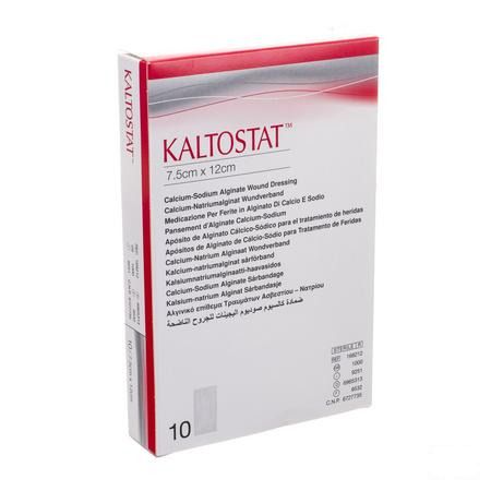 Kaltostat Verband 7,5x12,0cm Ster 10s  -  Convatec