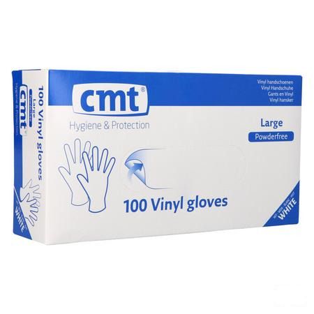 Cmt Handschoenen Vinyl Poeder M 100  -  Infinity Pharma