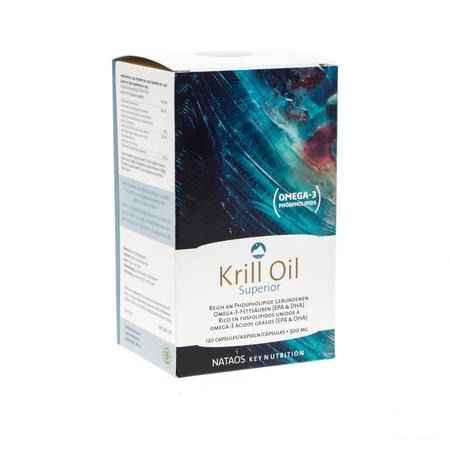 Krill Oil Superior GelCapsule 120x500 mg  -  Ojibwa-De Roeck