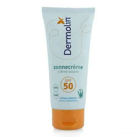Dermolin Zonnecreme Spf50 Tube 75 ml  -  Bmedcare