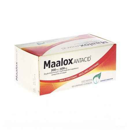 Maalox Antacid 200/400 Tabletten 100