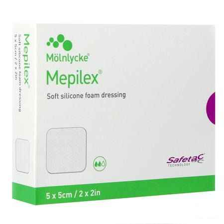 Mepilex 5x5cm 5  -  Molnlycke Healthcare