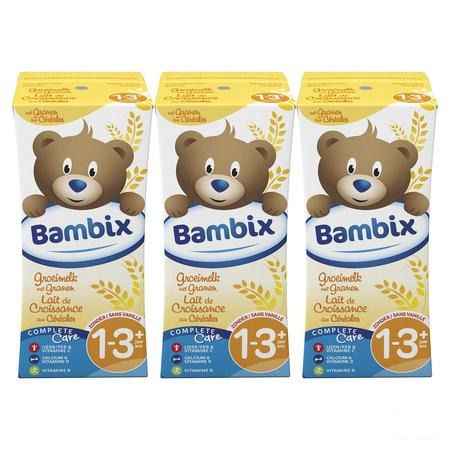 Bambix Lait Croissance Cereales 3X200 ml