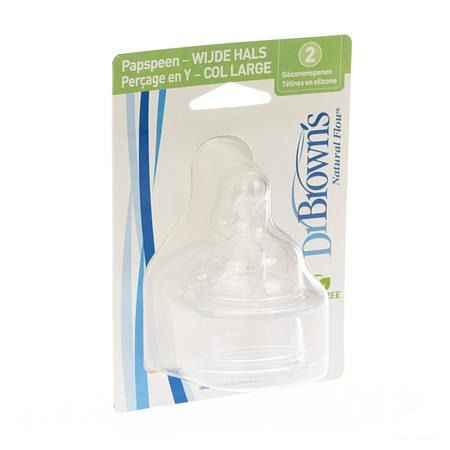 Dr Brown Tetine Silicone Large 2 Escos