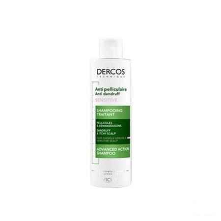 Vichy Dercos Anti roos Sensitive Shampoo 2x200 ml  -  Vichy