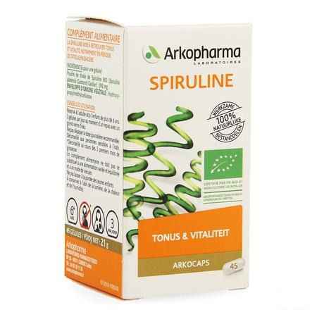 Arkocaps Spiruline Bio Capsule 45  -  Arkopharma