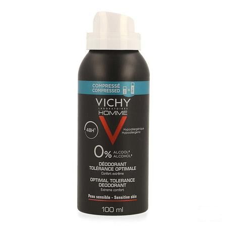 Vichy Homme Deo Aero Optimale Tolerantie 48H 100 ml  -  Vichy