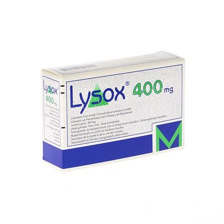 Lysox Gran Zakjes 14x400 mg  -  Menarini