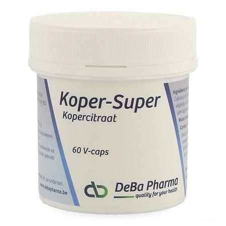 Cuivre Super Capsule 60  -  Deba Pharma