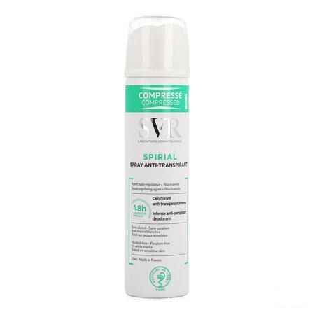 Svr Spirial Spray A/Transpirant 75 ml  -  Svr Laboratoire