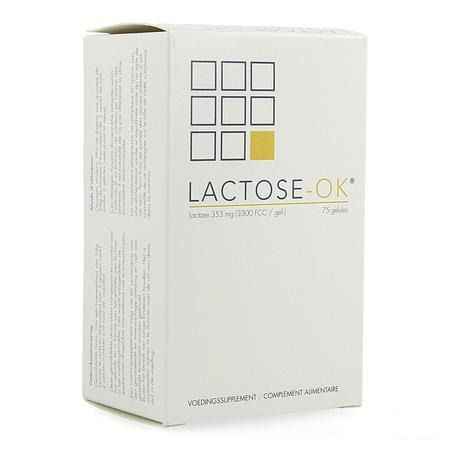 Lactose Ok Capsule 75x353 mg 5744  -  Revogan