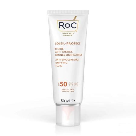 Roc Soleil-protect Fluide Anti taches Brun Ip50 + 50 ml  -  Roc