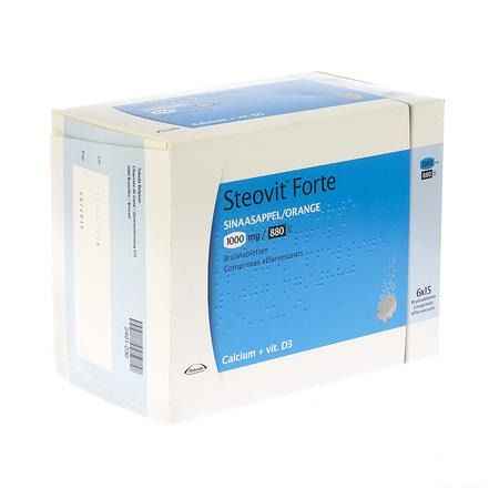 Steovit D3 1000 mg/880UI Comprimes Effervescents 90