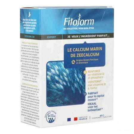 Calcium Marin Comprimes 60 Fitoform  -  Bioholistic Diffusion