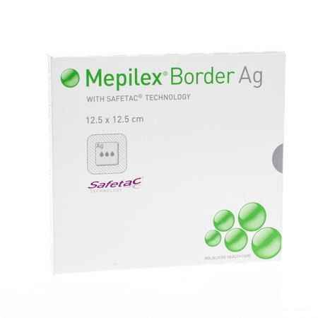 Mepilex Ag Verband Steriel 12,5x12,5cm 5 287121  -  Molnlycke Healthcare