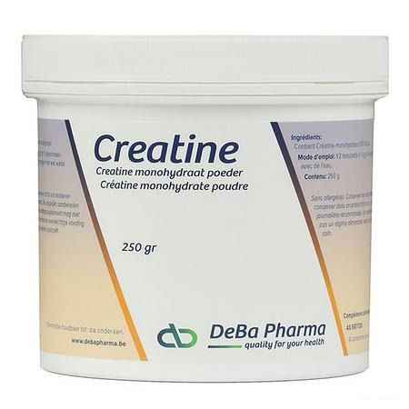 Creatine Monohydraat Poeder Oplosbaar 250 gr  -  Deba Pharma