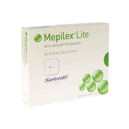 Mepilex Lite Dun Verband Sil Ster 6x 8,50cm 5 284000  -  Molnlycke Healthcare