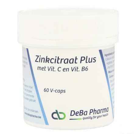 Zinkcitraat Plus Capsule 60  -  Deba Pharma