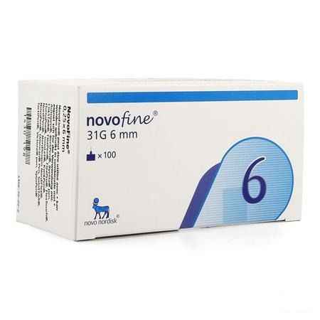 Novofine Aig Ster 6mm/31 gr 100 Pc