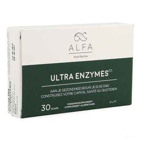 Alfa Ultra Enzymes Vcaps 30  -  Nutrifarma