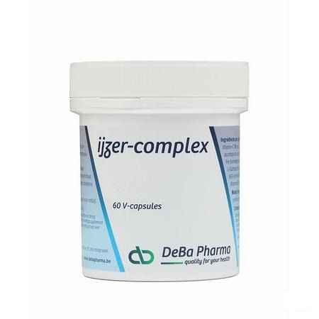 Ijzer Complex Vegetat. Capsule 60x25 mg  -  Deba Pharma