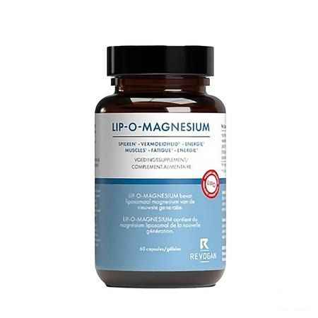 Lip-O-Magnesium Caps 60 Revogan  -  Revogan