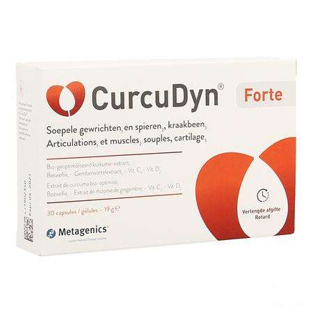 Curcudyn Forte Capsule 30 25634  -  Metagenics