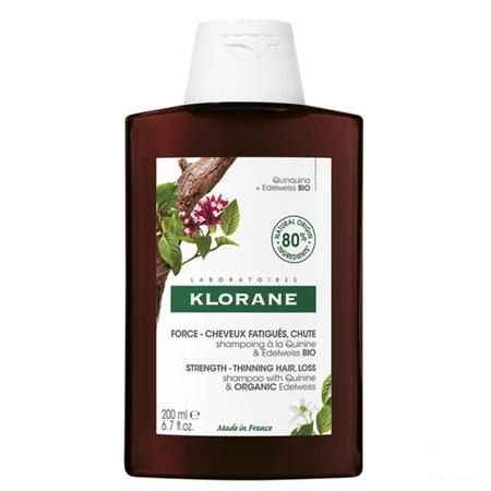 Klorane Capilaire Shampooing Quinine & Edelweiss 200 ml
