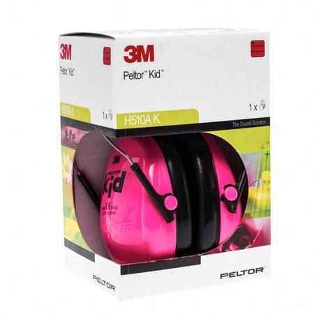 Peltor Hearing Protector Kid Neon Pink 1  -  3M