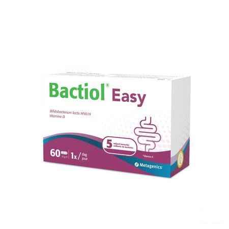 Bactiol Easy Caps 60 27728  - Metagenics