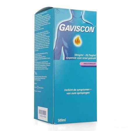 Gaviscon Anijs - Anis Suspensie Drink 500 ml