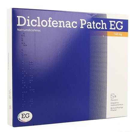Diclofenac Patch EG 140 mg Pleister 5  -  EG