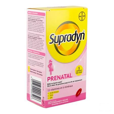 Supradyn Prenatal Caps 60  -  Bayer