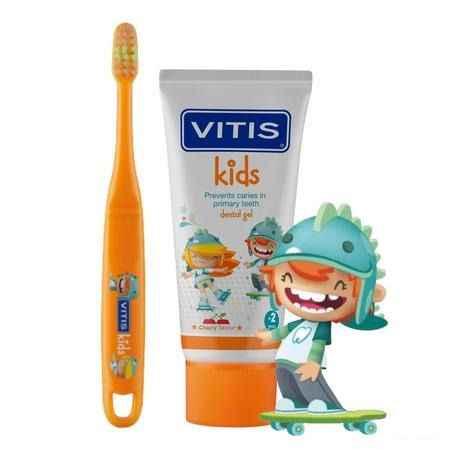 Vitis Kids Gel Tandpasta 50 ml  -  Dentaid