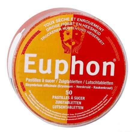 Euphon Pastille. A Sucer - ZuigPastille (nf) 50 gr