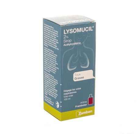 Lysomucil Junior 2% Sirop 100 ml