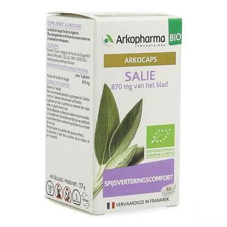 Arkogelules Sauge Bio Caps 45 Nf  -  Arkopharma