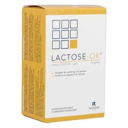 Lactose Ok Capsule 75x353 mg 5744  -  Revogan