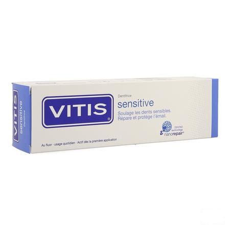 Vitis Sensitive Tandpasta 75 ml 32352  -  Dentaid