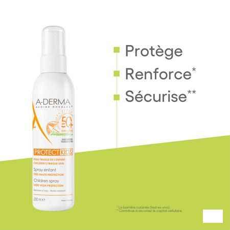 Aderma Protect Spray Enfant Ip50 + 200 ml  -  Aderma