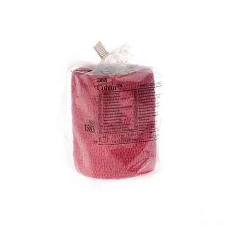 Coban Bandage El. Red Roul. 7,5cmx4,57m 1583/r  -  3M