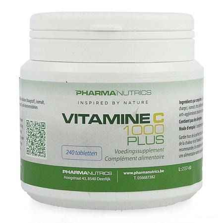 Vitamine C 1000 Bioflavonoid Tabl240 Pharmanutrics  -  Pharmanutrics
