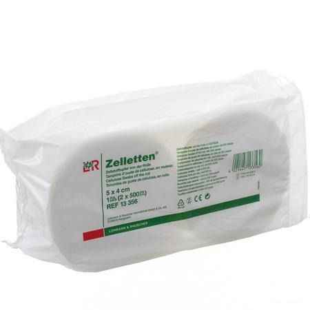 Zelletten Tampon Cellulose 5x4cm 500x2 13356  -  Lohmann & Rauscher