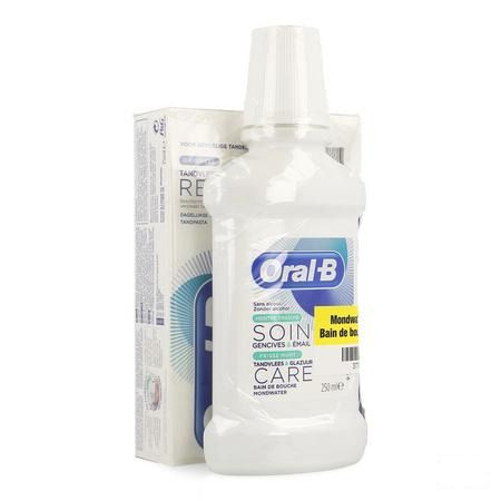 Oral-B Tp Gum&enamel Rep. 2x75 ml + bain Bouche 250 ml