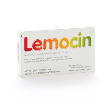 Lemocin Comprimes A Sucer 24