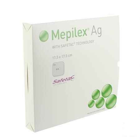 Mepilex Ag Verband Steriel 17,5x17,5cm 5 287321  -  Molnlycke Healthcare