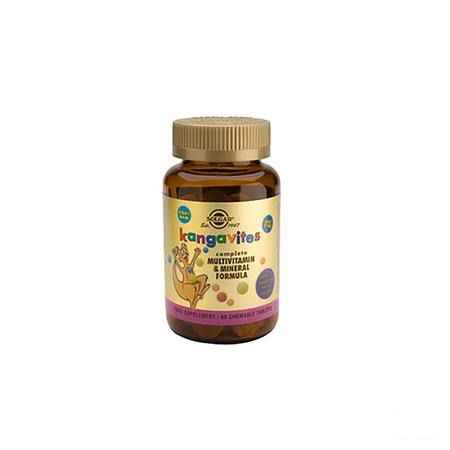 Solgar Kangavites Bouncing Berry Kauwtabletten 120  -  Solgar Vitamins