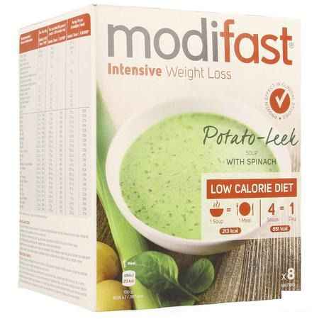 Modifast Potato Leek Soup 8x55 gr  -  Nutrition & Sante
